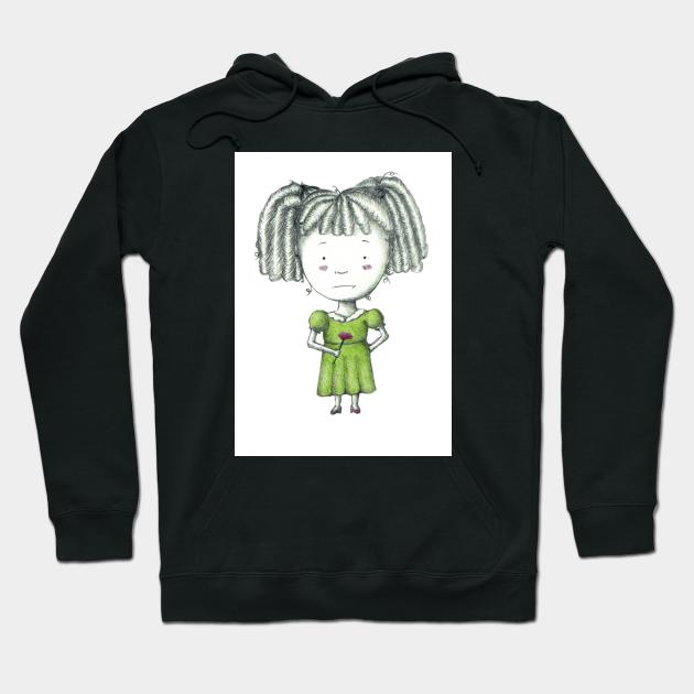 Bored Betty Hoodie by Beth Thompson Art